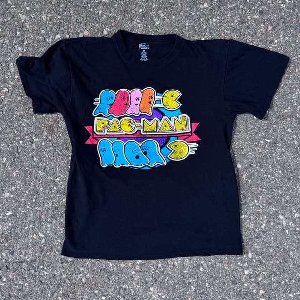 빈티지 PAC-MAN 그래픽 반팔 M 811