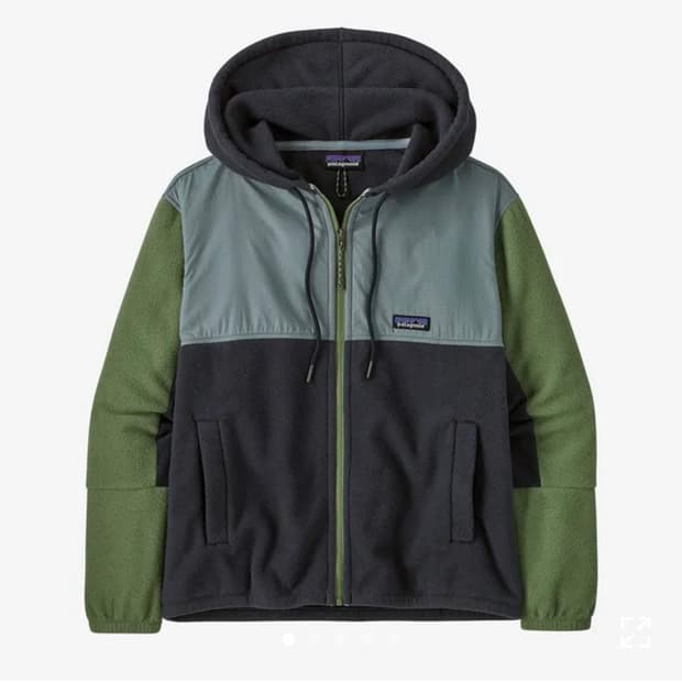 파타고니아 마이크로디니 플리스 후드집업 재킷