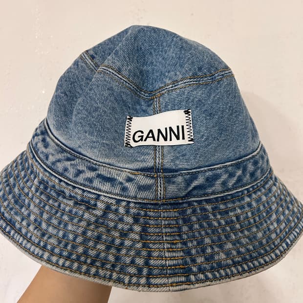 (정품) 가니 데님 버킷햇 (실측 m정도)
