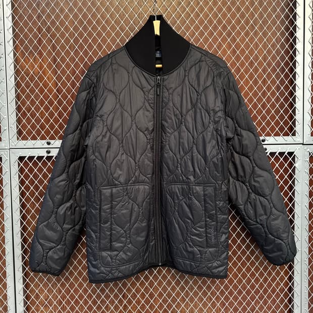 몽벨 mont-bell 퀄팅 경량 블랙 패딩 XL