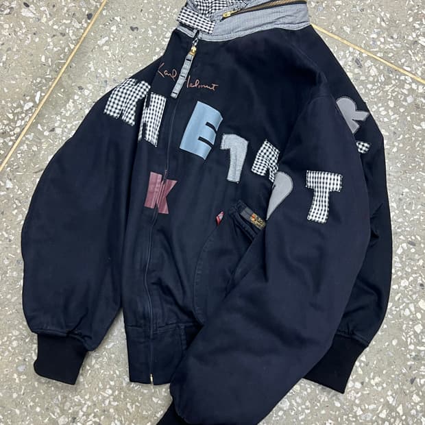 Karl Helmut Patch Bomber Jacket