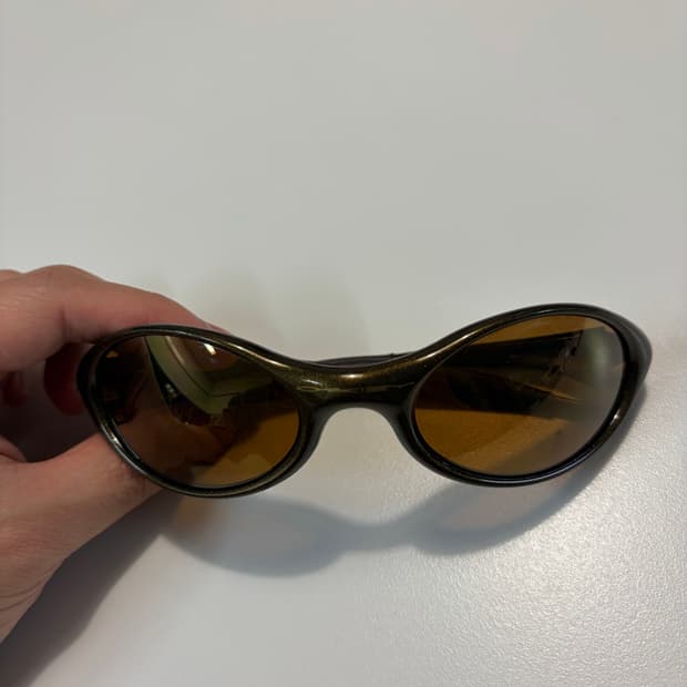 빈티지 오클리 아이자켓 1.0 블랙펄 골드펄 골드이리듐