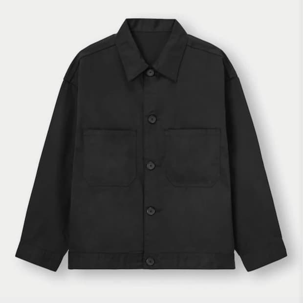 남자 GU 검정 자켓 L