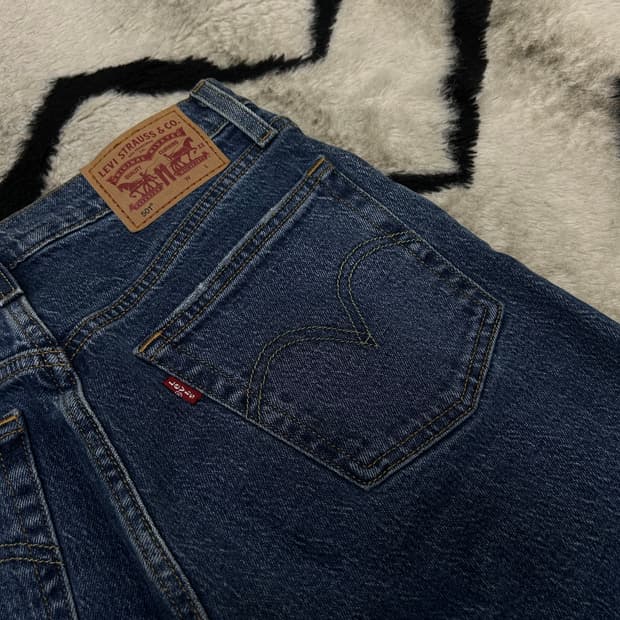 [25]리바이스501 데님팬츠/중청/약스판