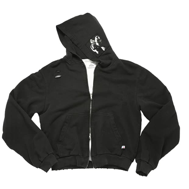 [L] mjd 카우보이 패치 후드집업