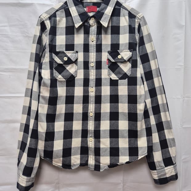 리바이스 체크셔츠