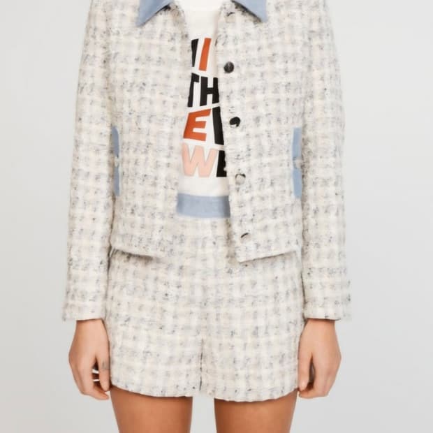 끌로디피에르 트위드자켓