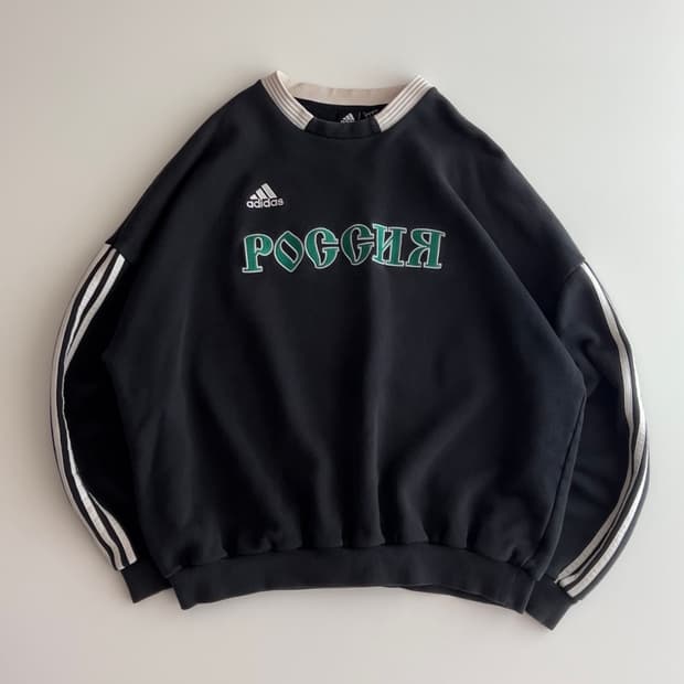 아디다스 x 고샤 루브친스키 오버핏 맨투맨 L