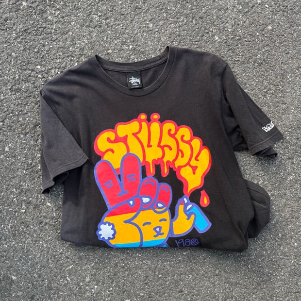 스투시 x 제트레그 어반아트월드 반팔티셔츠 