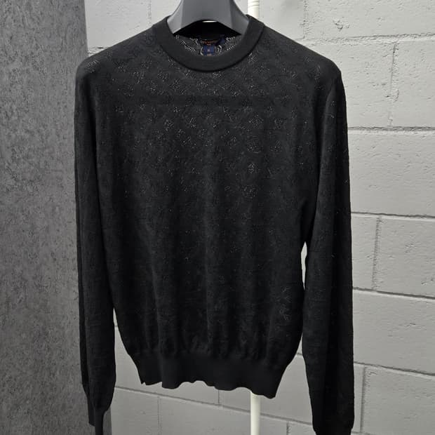 백화점판  / 루이비통 LV 모노그램 마히나 풀오버 니트 여성M