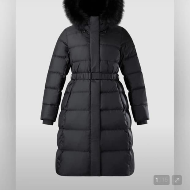 새제품) 코오롱스포츠 폭스퍼 롱다운 패딩