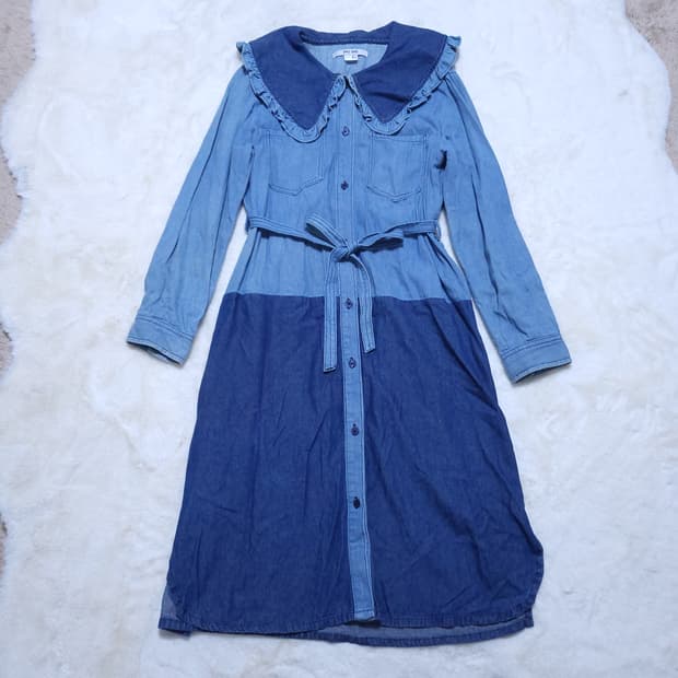 쥬시쥬디 여성 데님 롱원피스 85 0403