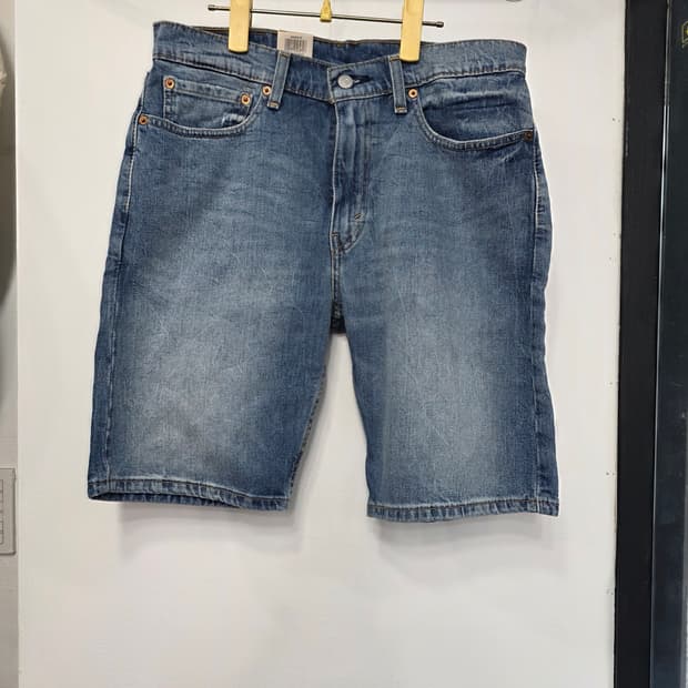 리바이스 남성 데님 반바지