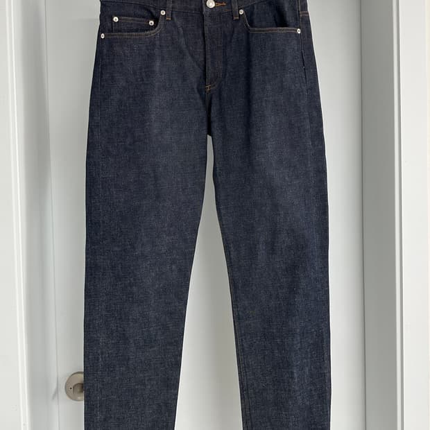[A.P.C. 아페세] 남성 셀비지 진