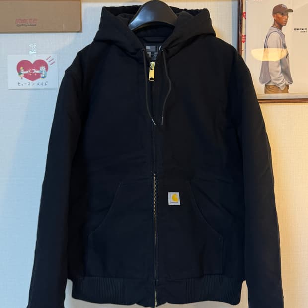 칼하트 J140 액티브 워크 자켓 블랙