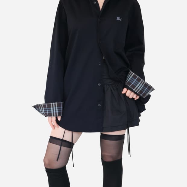 Burberry Blue Label Black Shirt