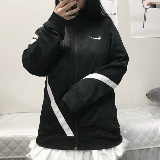 나이키 드라이핏 트레이닝 집업 L