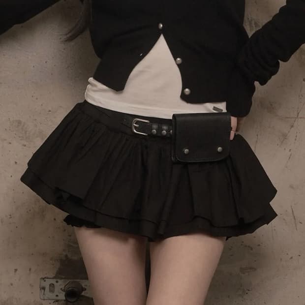 카키포인트 캉캉 스커트 미개봉 cancan