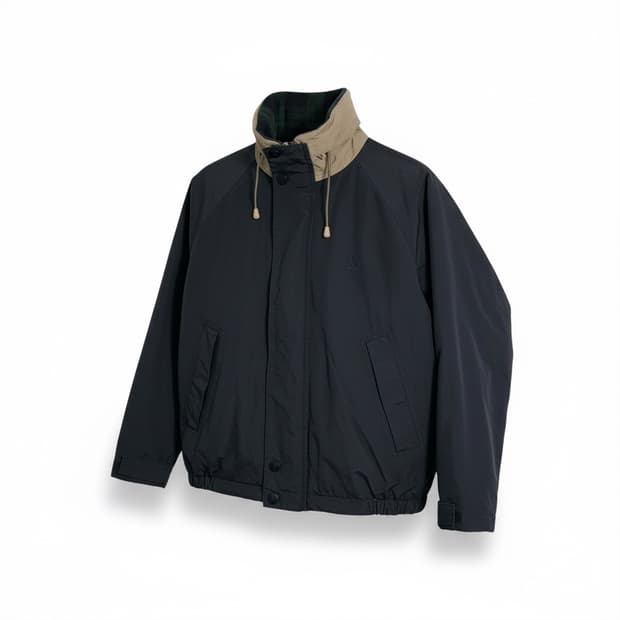 노티카 타탄체크 리버시블 자켓 M