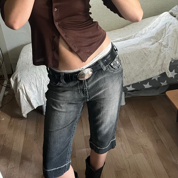 일본 빈티지 Y2K 반바지 