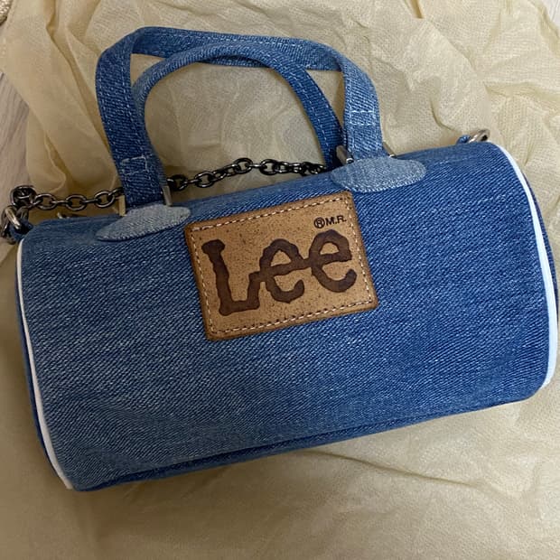 lee 빈티지 데님체인백