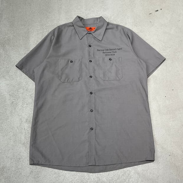 레드캡 워크 반팔셔츠 s10617