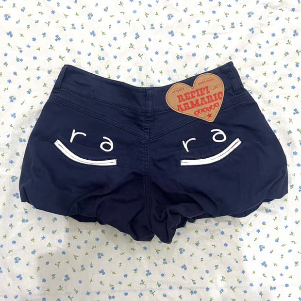 일브 히메갸루 하라주쿠 일녀 펑크 Y2k 큐롯 숏스 벌룬숏팬츠 헤이세이