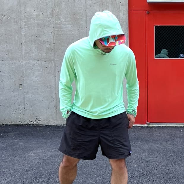 PATAGONIA TROPIC COMFORT HOODY II - GREE