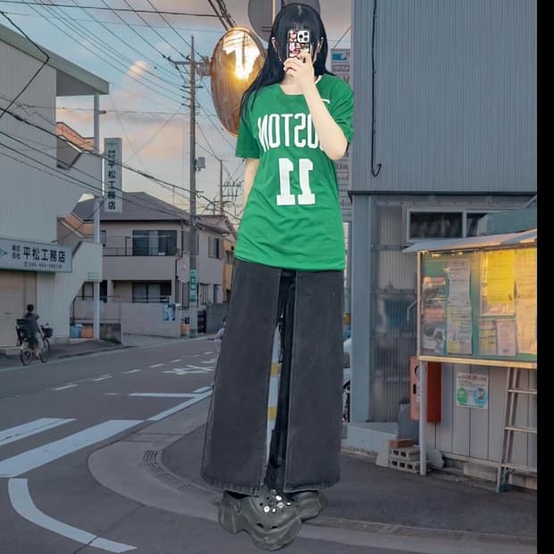 나이키 x nba 보스턴 반팔티 