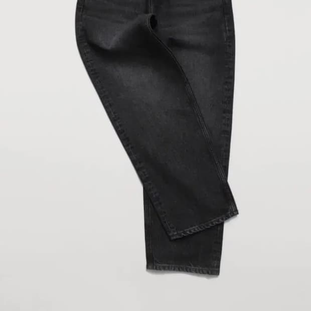 라벨아카이브 레귤러핏 흑청 데님 4 size