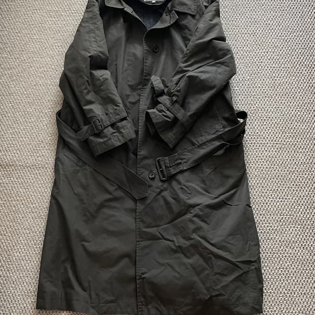 MHL 마가렛호웰 카키 트렌치코트