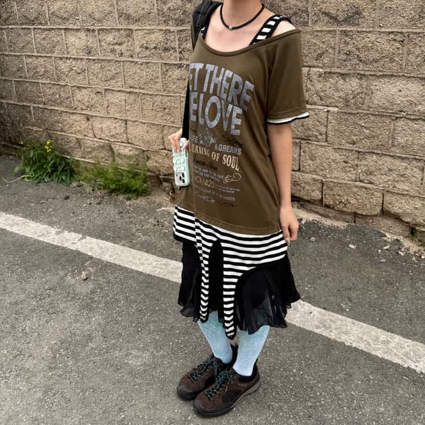 y2k 레이어드 상의 세트