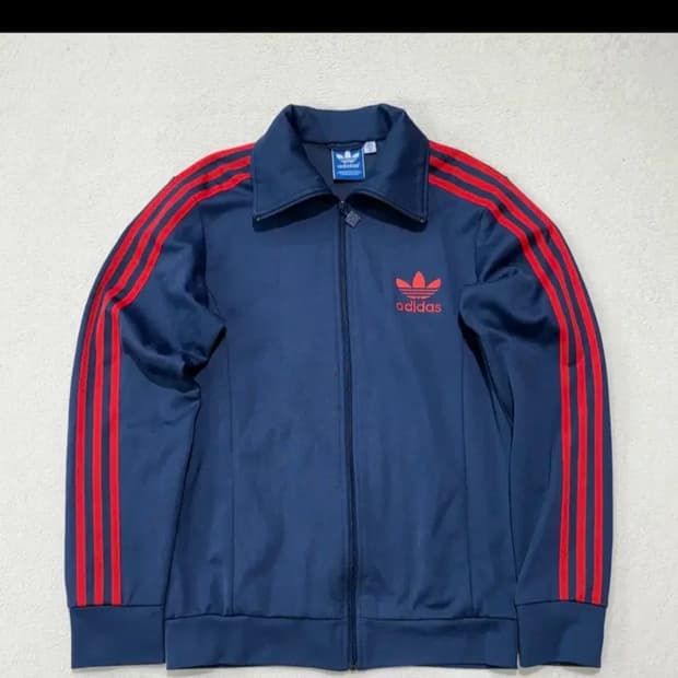 아디다스 유로파 레드네이비 트랙탑