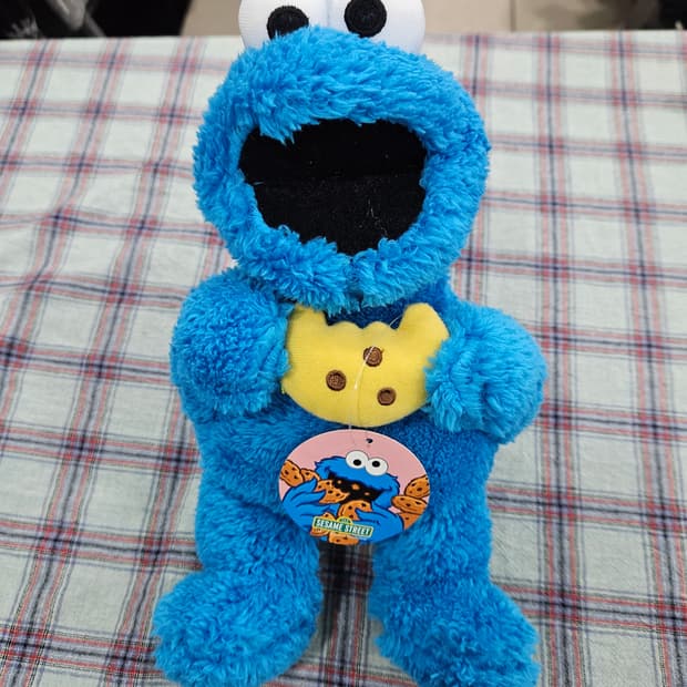 베스킨라빈스 쿠키몬스터 인형 2018년 한정판 