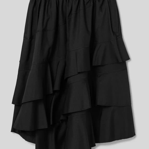 COMME DES GARCONS BLACK 꼼데가르송 블랙 스커트