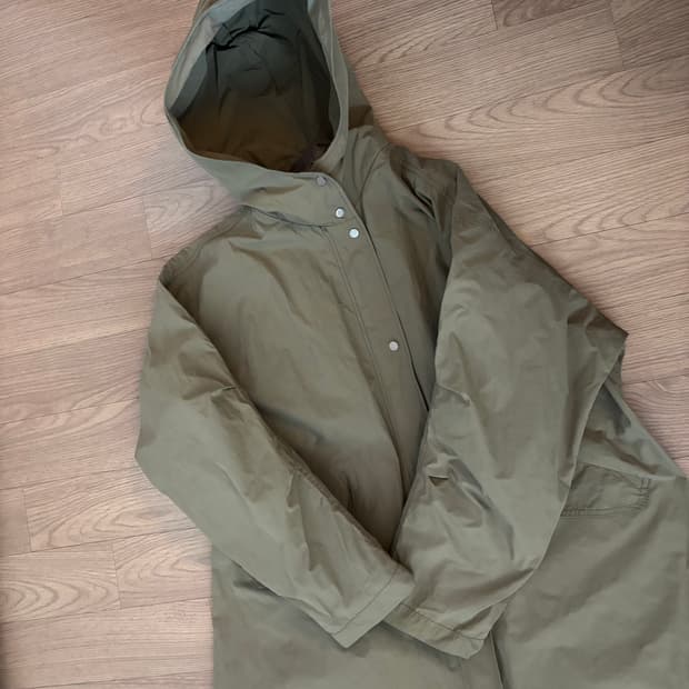 새상품급 고퀄 바스락 우븐 야상코트 남여공용 프리 남성은sm 여성은 프리