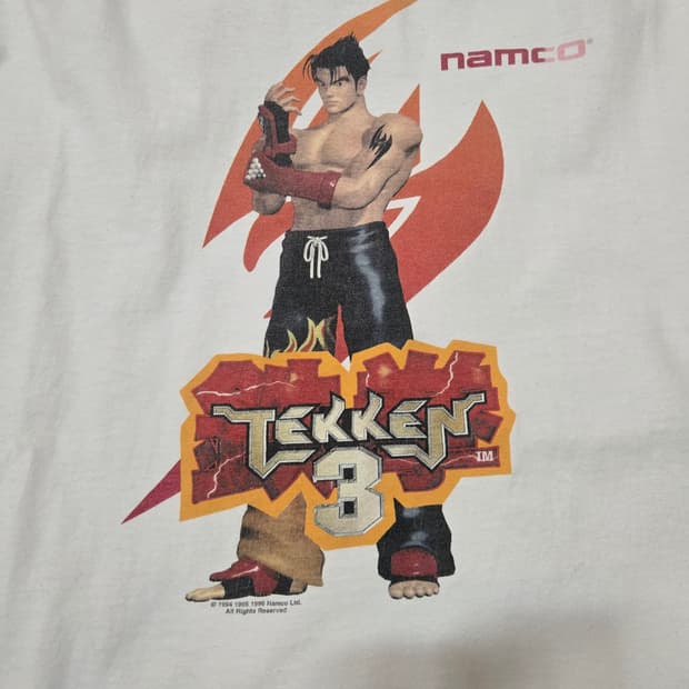 90s 철권3 티셔츠