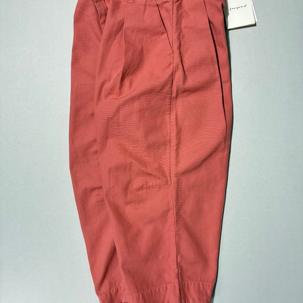 Toogood 투굿 더 틴커 트라우져 캔버스 MADDER컬러 6사이즈