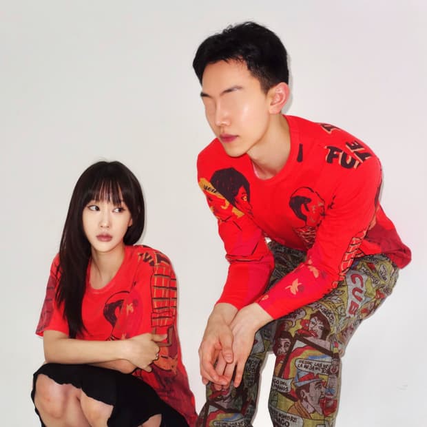 꼼데가르송옴므 2002년도 쿠바 셔츠