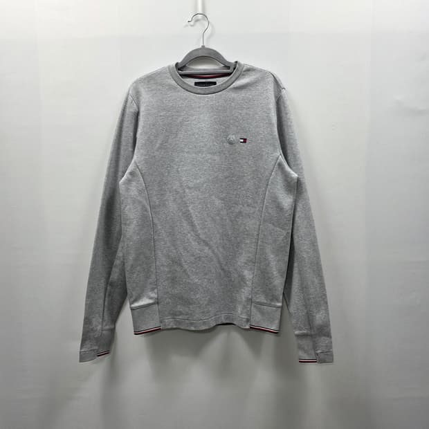 0186 타미힐피거/메르세데스 벤츠 테리 로고 맨투맨S