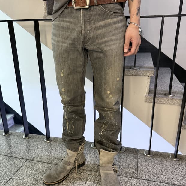 paint splatter jeans