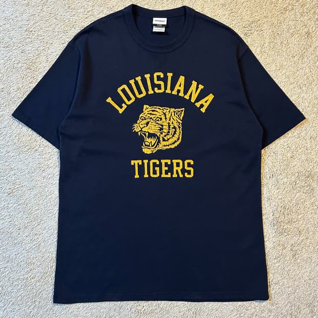 아웃스탠딩 LOUISIANA TIGERS 반팔 티셔츠 네이비