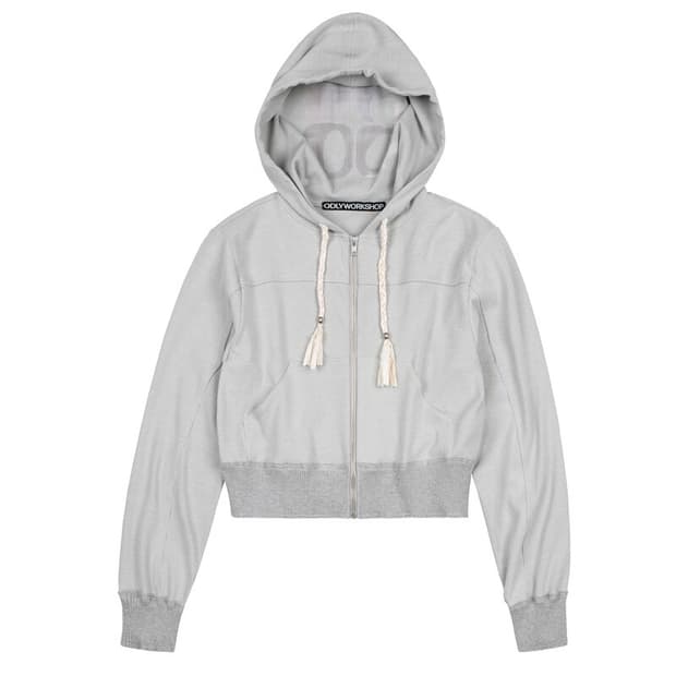 오들리워크샵 Odlyworkshop 후드집업 Mist Grey