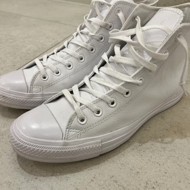 컨버스 척 테일러 올스타 레더 화이트