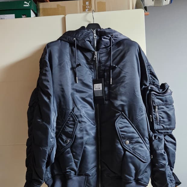 송지오옴므 항공자켓 점퍼 봄버 ma-1