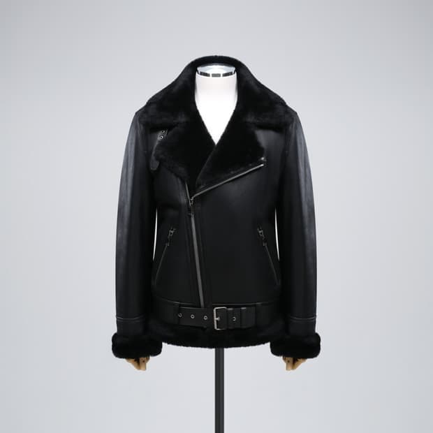 Real LambSkin - Rider Pt Leather Mustang