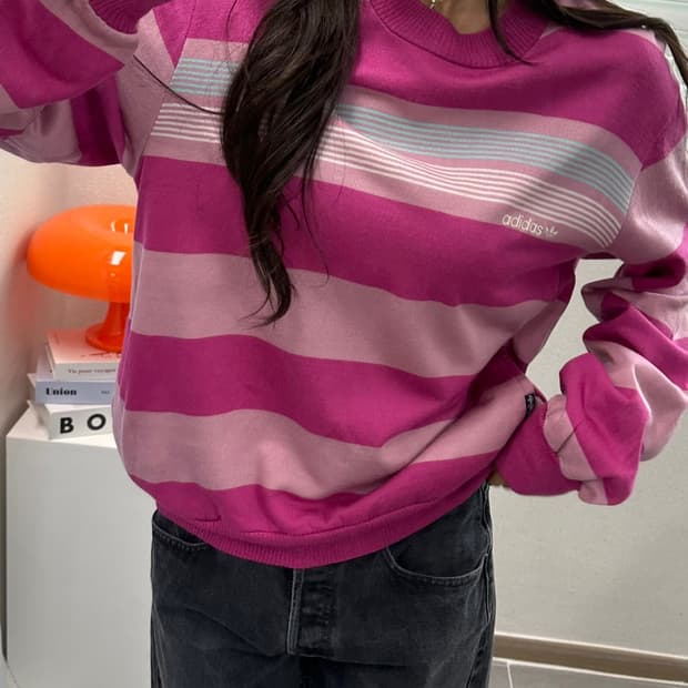 (WOMEN M)80'S 아디다스 맨투맨-M665