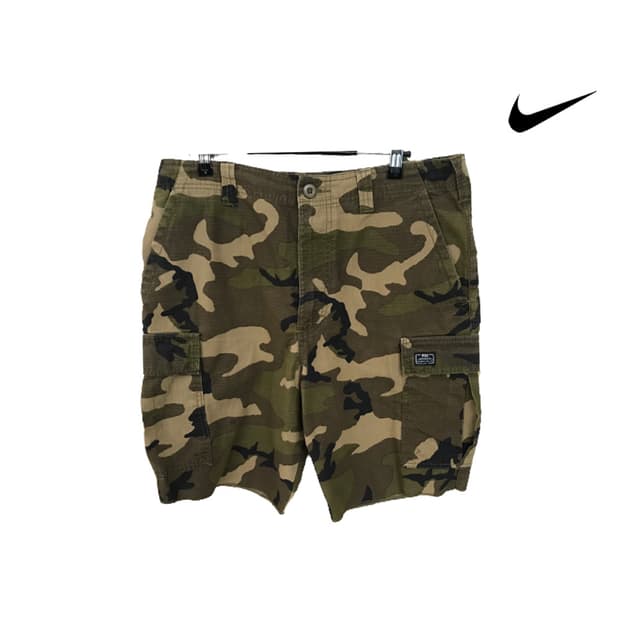 NIKE 나이키 우드랜드 카모 쇼츠 반바지