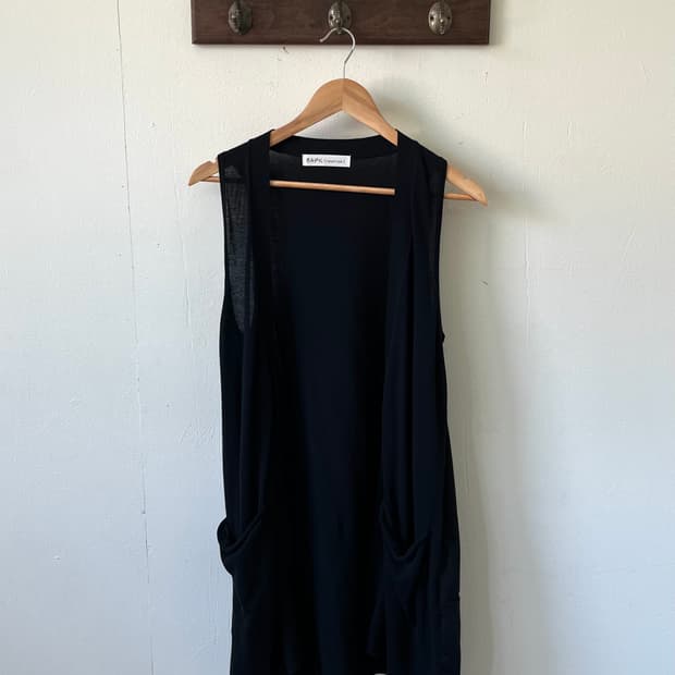 BAPE 아카이브 블랙 가디건