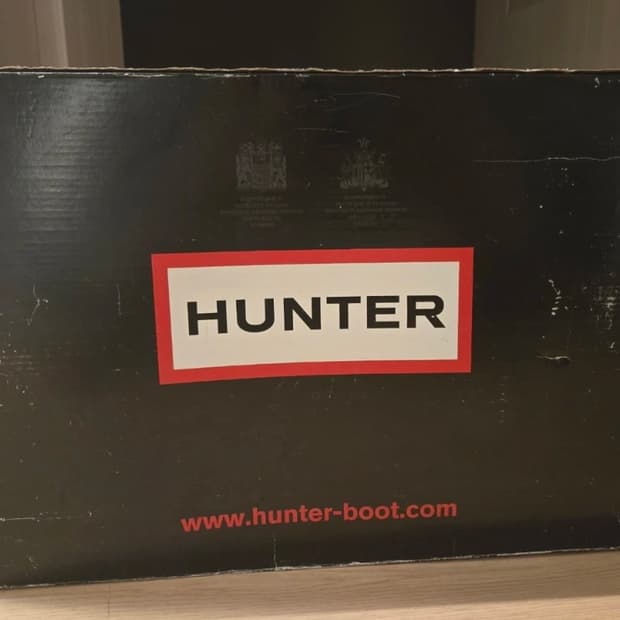 헌터 오리지널 톨 레인부츠 블랙 UK4